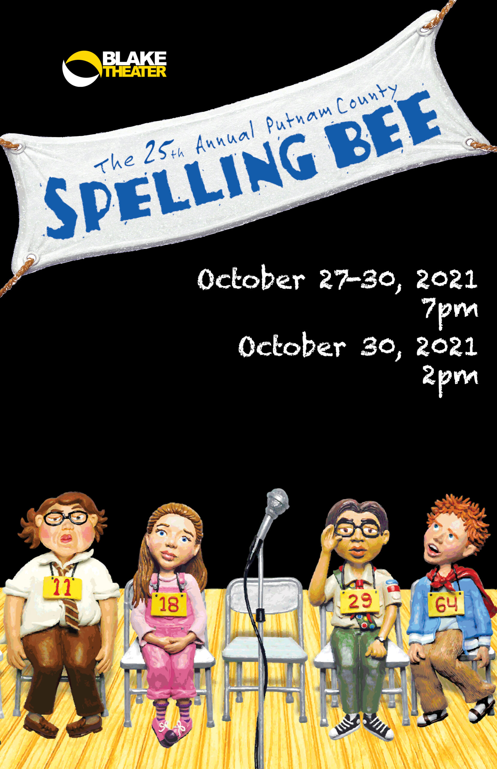 The 25th Annual Putnam County Spelling Bee Blake Theater